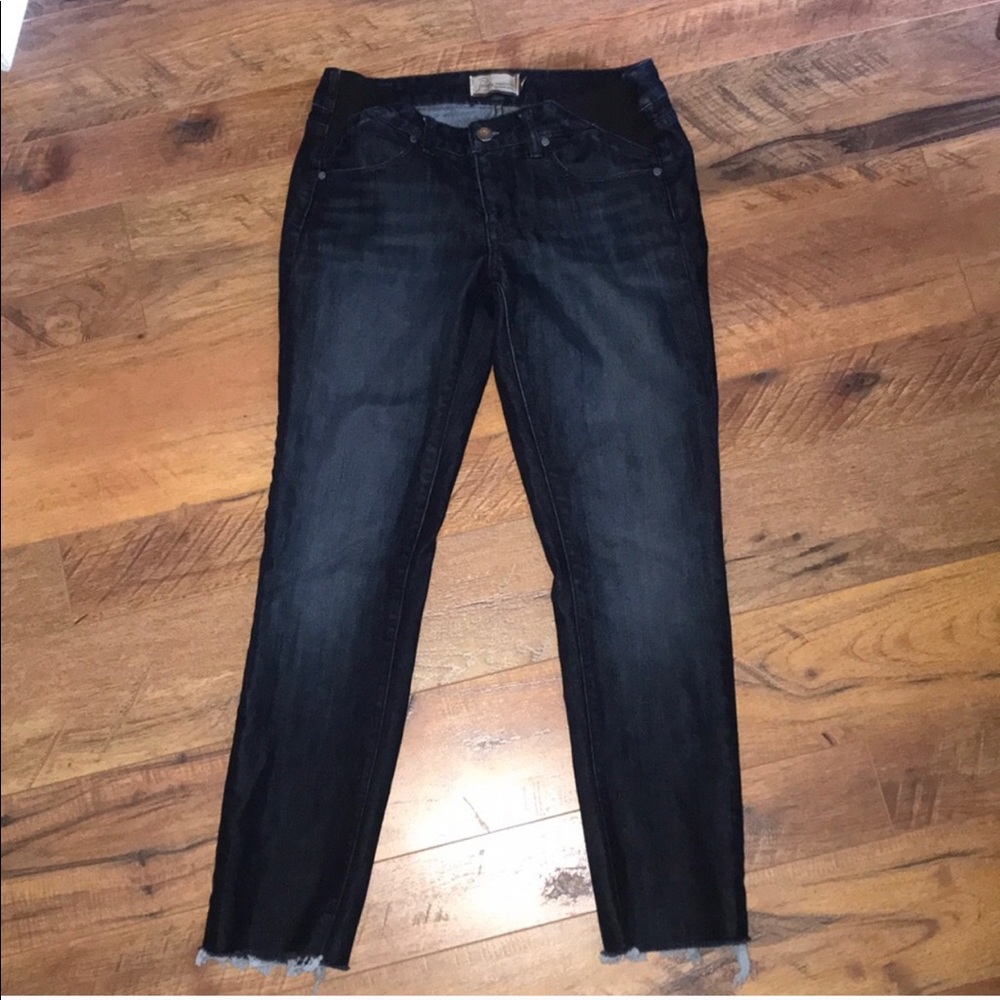 Paige maternity skyline jeans skinny size 27